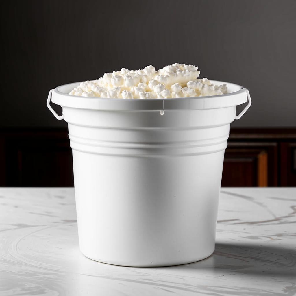 творог в пластиковой упаковке