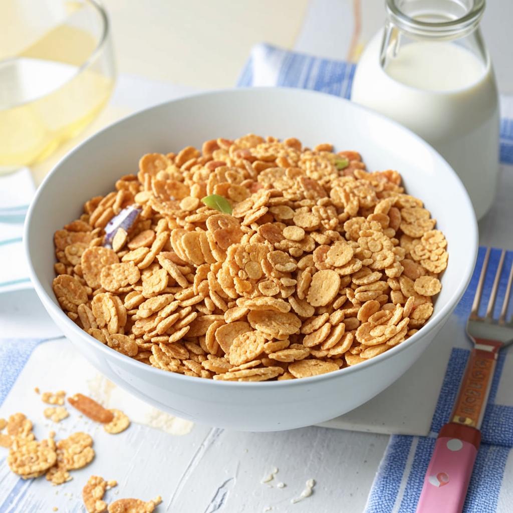сухие хлопья для завтрака