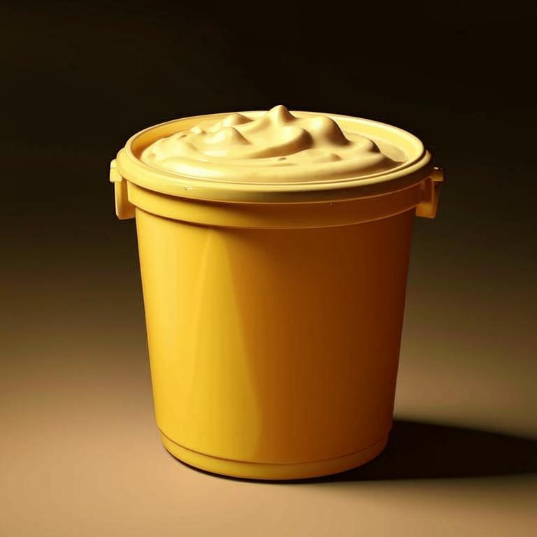 ведерко из пластика под майонез или соус