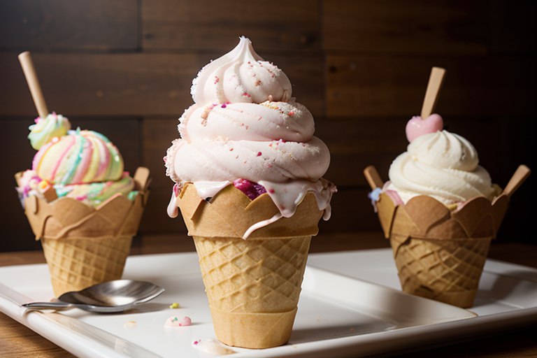 мороженое без упаковки
