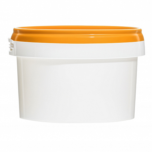 пластиковая банка jetb 280 (0,28 л) с оранжевой крышкой