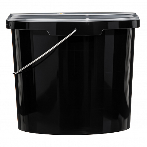 ведро техническое jet 56 (5,7 л) с прозрачной крышкой