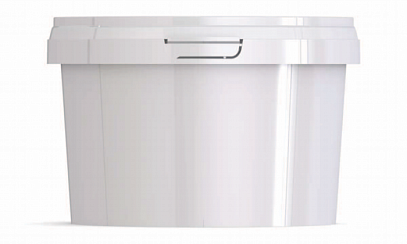 пластиковая банка с крышкой jetb 650 (0,65 л) пищевая круглая