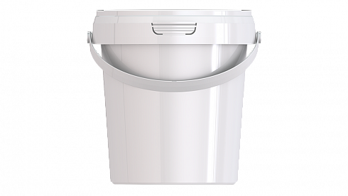 пластиковое ведро jetb 850 (0,85 л) круглое с крышкой