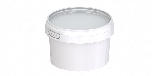 пластиковая банка с крышкой jetb 280 (0,28 л) пищевая круглая