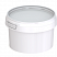 пластиковая банка с крышкой jetb 280 (0,28 л) пищевая круглая