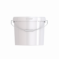 пластиковое ведро круглое jet +177 (17,7 л), трехконтурный замок