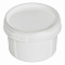 пластиковая банка с крышкой jetb 280 (0,28 л) пищевая круглая