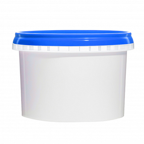 пластиковая банка jetb 548 (0,55 л) с синей крышкой