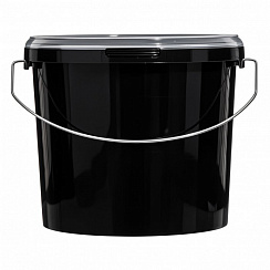 ведро техническое jet 56 (5,7 л) с прозрачной крышкой