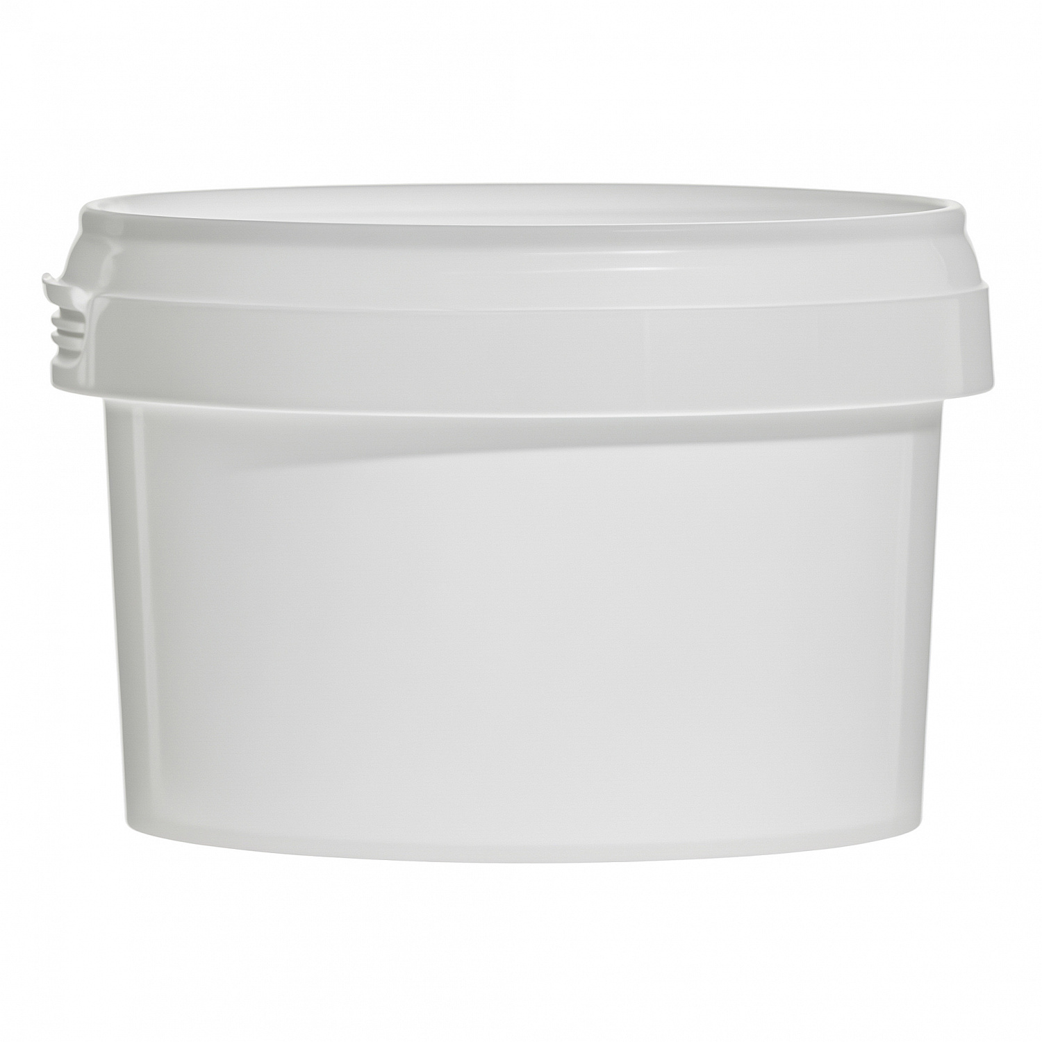 пластиковая банка с крышкой jetb 280 (0,28 л) пищевая круглая