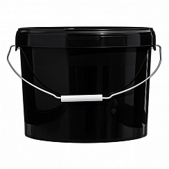 пластиковое ведро техническое jet 110 (11,3 л) с металлической ручкой