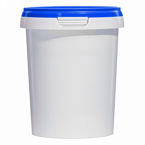 банка 520 мл с синей крышкой