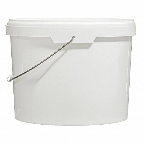 пластиковое ведро круглое jet 110 (11,3 л) с металлической ручкой