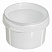 пластиковая банка с крышкой jetb 280 (0,28 л) пищевая круглая