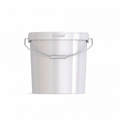 пластиковое ведро круглое jet+ 205 (20,6 л), трехконтурный замок