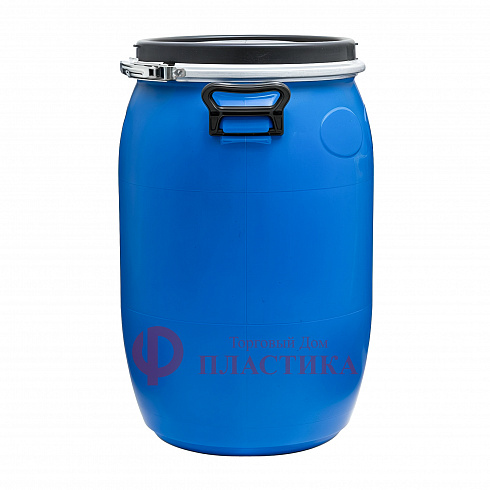пластиковая бочка 65 литров с ручками