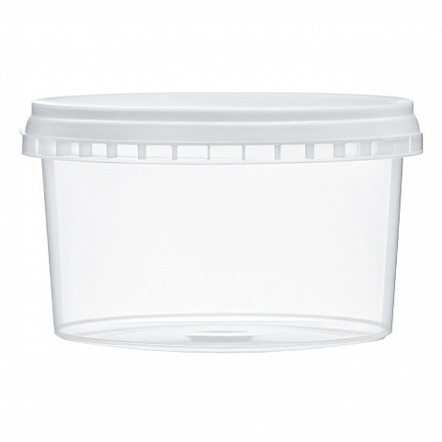 пластиковая банка jetb 478 (0.5 л) с крышкой