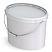 пластиковое ведро овальное jeto 125 (12,8 л)