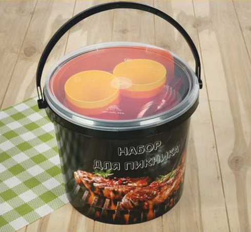 пластиковое ведро для пикника 5,7 л