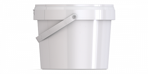 пластиковая банка с крышкой jetb 860 (0,86 л) пищевая (можно изготовить без ручки)