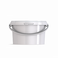 пластиковое ведро круглое jet 25 (2,6 л)