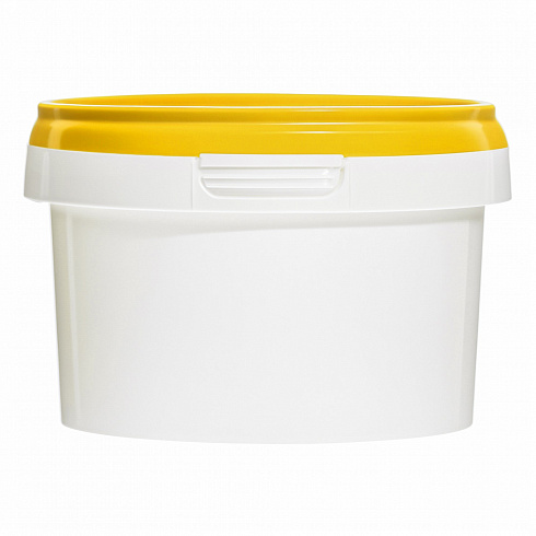 пластиковая банка jetb 280 (0,28 л) с желтой крышкой