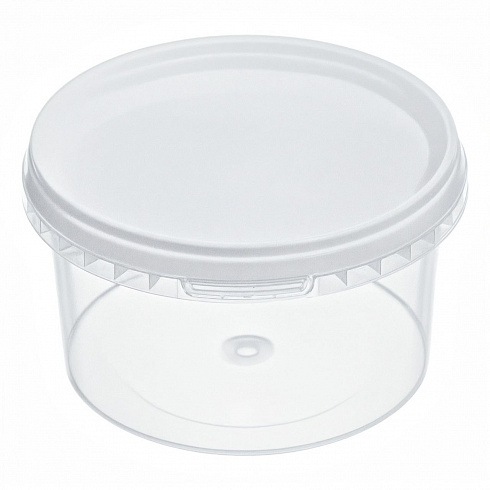 пластиковая банка jetb 478 (0.5 л) с крышкой