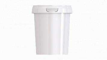 пластиковая банка (стакан) с крышкой jetb 520 (0,520 л) пищевая