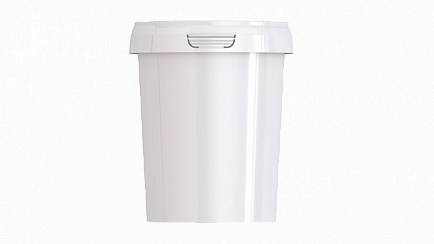 пластиковая банка (стакан) с крышкой jetb 520 (0,520 л) пищевая