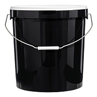 пластиковое ведро jet+ 205 (20,6 л) техническое c белой крышкой