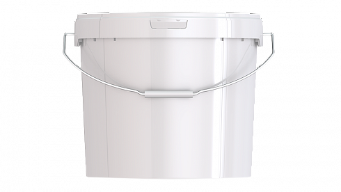 пластиковое ведро круглое jet +177 (17,7 л), трехконтурный замок