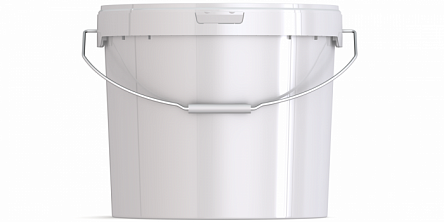 пластиковое ведро jet2+110 (11,5 л) круглое