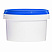 пластиковая банка jetb 280 (0,28 л) с синей крышкой
