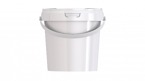 пластиковая банка с крышкой jetb 12 (1,2 л) пищевая (можно изготовить без ручки)