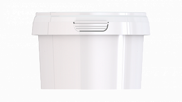 пластиковая банка с крышкой jetb 280 (0,28 л) пищевая круглая