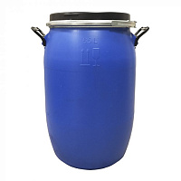 пластиковая бочка 65 литров с ручками