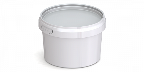 пластиковая банка с крышкой jetb 548 (0,55 л) пищевая круглая