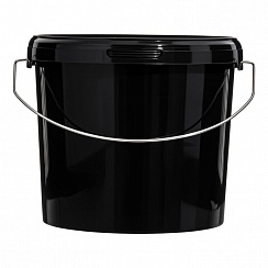 пластиковое ведро техническое jet 56 (5,7 л) с металлической ручкой