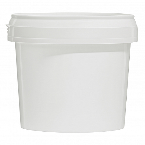 пластиковая банка с крышкой jetb 365 (0,365 л) пищевая круглая