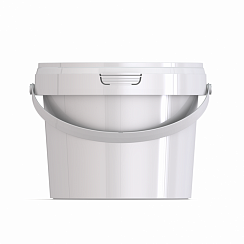 пластиковое ведро jetb 860 (0,86 л) круглое пищевое