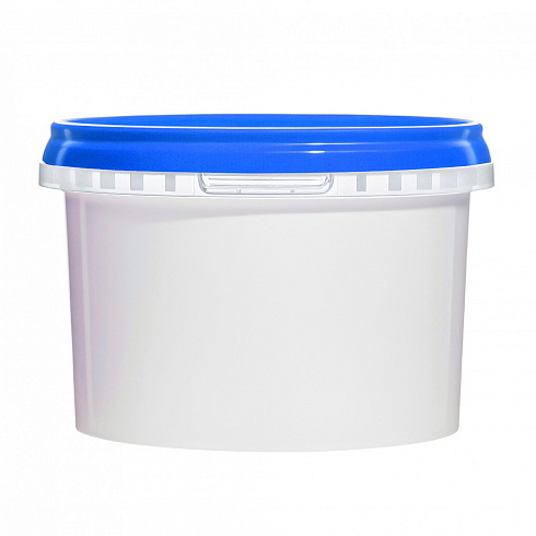 пластиковая банка jetb 548 (0,55 л) с синей крышкой