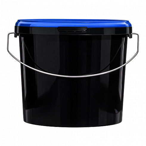 ведро техническое jet 56 (5,7 л) с синей крышкой