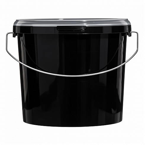ведро техническое jet 56 (5,7 л) с прозрачной крышкой