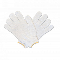 перчатки х/б текс. без пвх белые 